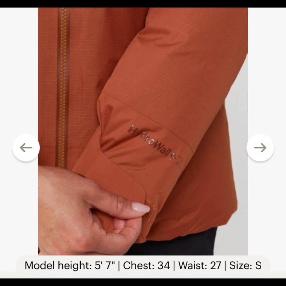 REI Women's Orange Ski Jacket - Picture 12 of 15